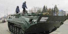 БМП-1КШ, техника связи Зарина Плиева