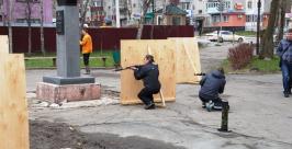 Бойцы в LaserTag Дмитрий Зелинский