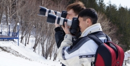&quotГололыжники&quot под прицелом фотокамер РИА SakhalinMedia