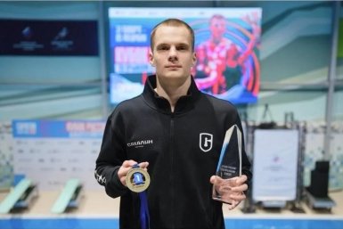 Сахалинец Григорий Иванов победил на Кубке России по прыжкам в воду пресс-служба министерства спорта Сахалинской области
