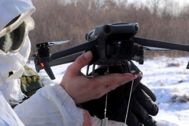 Военные учения с беспилотниками пресс-служба Восточного военного округа