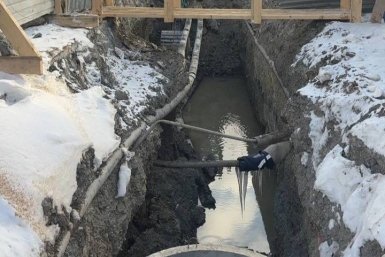 214 метров сетей водоотведения заменят на одной из улиц Южно-Сахалинска пресс-служба &quotРВК-Сахалин&quot