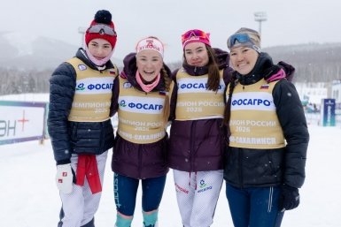 Лыжницы Тюменской области выиграли женскую эстафету на чемпионате РФ на Сахалине пресс-служба министерства спорта Сахалинской области