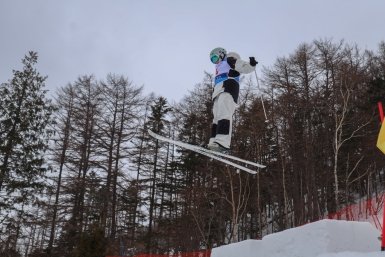 Чемпионат России по могулу на Сахалине пресс-служба министерства спорта Сахалинской области