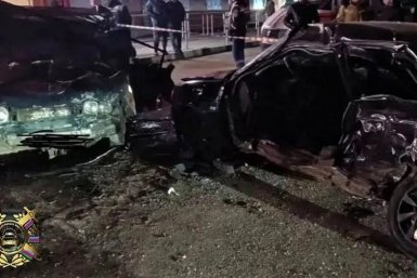 Один человек погиб и двое ранены в лобовом ДТП на Кубани t.me/gibdd123region