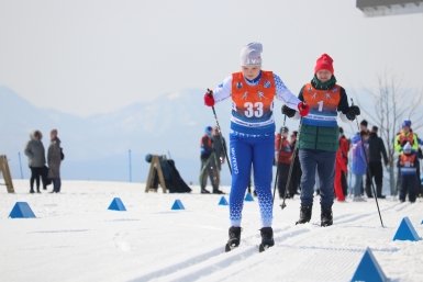 На Сахалине прошли соревнования по лыжным гонкам среди воспитанников отделения АФК пресс-служба минспорта Сахалинской области