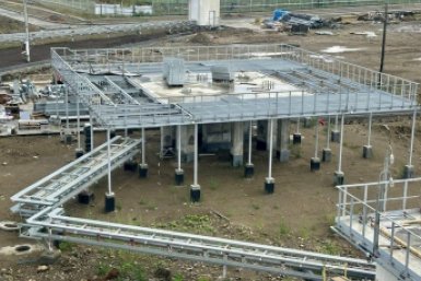 Строительство трассового измерительного пункта &quotСахалин&quot пресс-служба дирекции космодрома &quotВосточный&quot