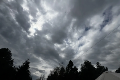 Циклон не спешит уходить с территории Кубани Валерия Годовникова