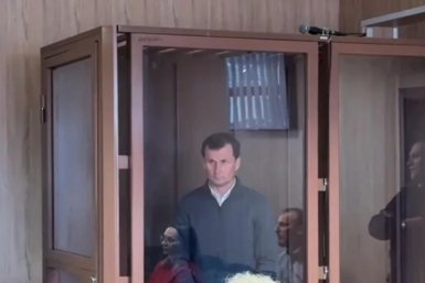 Замглавы Кубани Коробка обвиняется в мошенничестве с землёй Скриншот видео объединенной пресс-службы судов Краснодарского края
