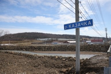 Мост в Колхозном пресс-служба правительства Сахалинской области