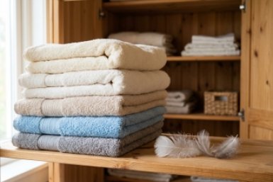 Больше никакой "наждачки": добавляю 1 ложку в стиралку — и полотенца снова нежные, как шелк