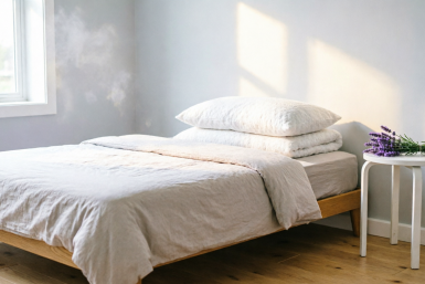 2 ложки и пару капель: подушка, словно облачко в раю — свежая и пышная: мощная чистка без стирки