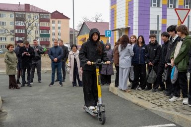 Профилактическое занятие со школьниками пресс-служба администрации Южно-Сахалинска