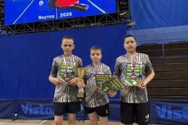Островные спортсмены взяли 4 медали на первенстве ДФО по настольному теннису в Якутии пресс-служба минспорта Сахалинской области