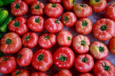 Стакан этой смеси под каждый куст - и помидоры попрут как сумасшедшие: не успеете собирать, по 15 кг с куста