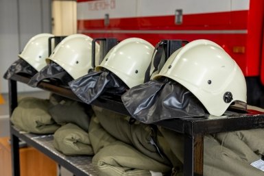 В Березняках открыли новый пожарный пост