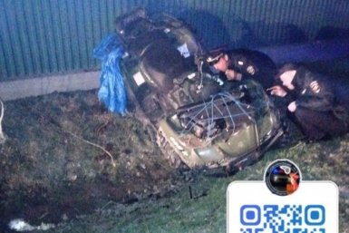 44-летний квадроциклист не справился с управление и улетел в кювет в Анивском районе Госавтоинспекция Сахалинской области