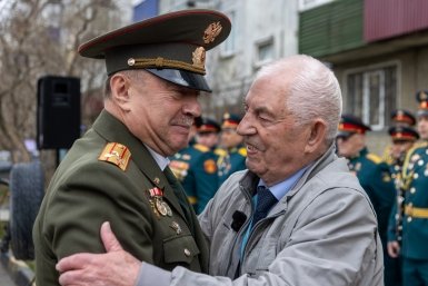 Поздравление ветеранов пресс-служба правительства Сахалинской области
