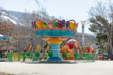 Шесть новых аттракционов установят в парке Южно-Сахалинска в ближайшие два месяца пресс-служба мэрии города