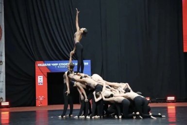 Турнир по чир-спорту пресс-служба министерства спорта Сахалинской области