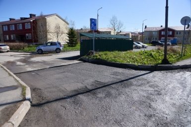 Ямочный ремонт в Анивском районе пресс-служба правительства Сахалинской области
