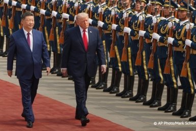 В Китае начались переговоры Си Цзиньпина и Дональда Трампа