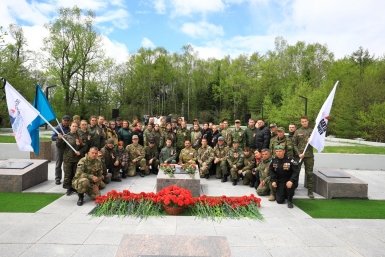 Безымянного солдата захоронили в Победино спустя 79 лет после гибели пресс-служба Поискового движения России по Сахалинской области