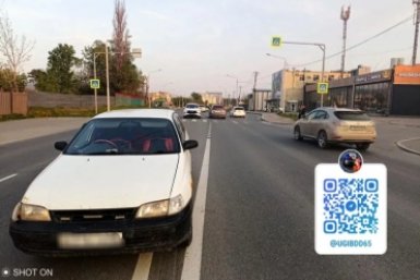 Фото с места происшествия УГИБДД УМВД России по Сахалинской области