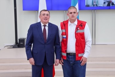 Волонтера из Корсакова Максима Анищенко представили к награде за спасение человека пресс-служба правительства Сахалинской области