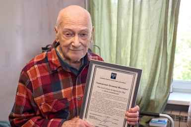 101-й день рождения отметил ветеран ВОВ Леонтий Браславский в Южно-Сахалинске пресс-служба мэрии города