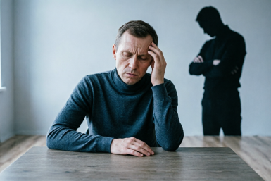 "Черный человек, ты прескверный гость": как "заткнуть" внутреннего критика — за 60 секунд