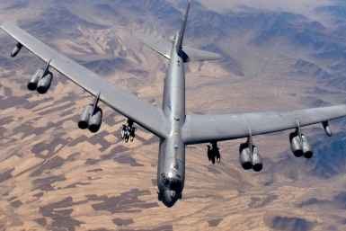 Бомбардировщик В-52 Stratofortress разбился в США