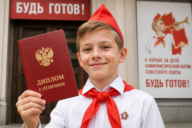 Вы заработаете самый красный диплом, когда верно ответите Сгенерировано ИИ
