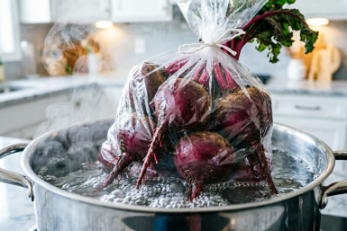 Варю свеклу в пакете — и прыгаю до потолка от счастья: вкуснее не бывает, а кастрюля чище некуда
