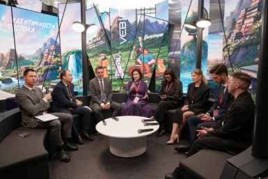 Дискуссия на площадке ВЭБ.РФ в рамках ВЭФ 2026 предоставлено пресс-службой ВЭБ.РФ