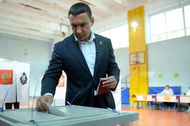 Максим Иванов отдал свой голос на выборах Предоставлено Максимом Ивановым