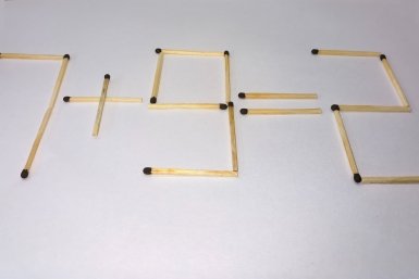 7+9=2: переставьте всего две спички и получите правильный пример