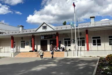 Строительство новой площадки для подвоза детей около Восточной Гимназии в Южно-Сахалинске Пресс-служба мэрии Южно-Сахалинска