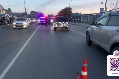 Двух детей госпитализировали в больницу после ДТП в Южно-Сахалинске