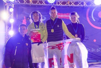 &quotНочной забег&quot в Южно-Сахалинске пресс-служба министерства спорта Сахалинской области