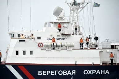 Учения пограничников России и Японии Юрий Гуршал