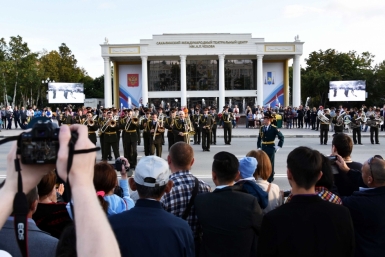 Дефиле-парад оркестров  Юрий Гуршал