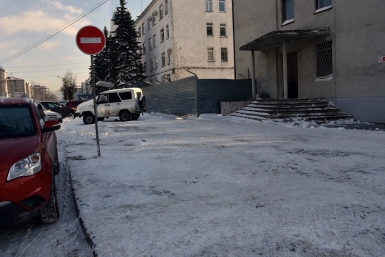 Уборка снега в Южно-Сахалинске Юрий Гуршал