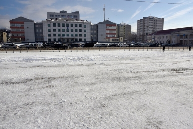 Уборка снега в Южно-Сахалинске Юрий Гуршал