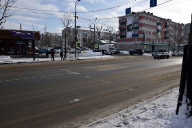 Уборка снега в Южно-Сахалинске Юрий Гуршал