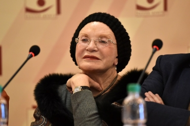 Пресс-конференция артистов театра Вахтангова Юрий Гуршал