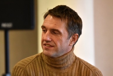 Пресс-конференция артистов театра Вахтангова Юрий Гуршал