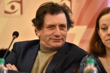 Пресс-конференция артистов театра Вахтангова Юрий Гуршал