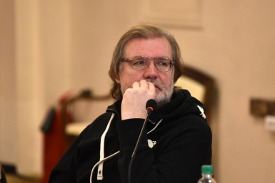 Пресс-конференция артистов театра Вахтангова Юрий Гуршал