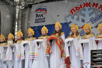 Лыжня России Юрий Гуршал